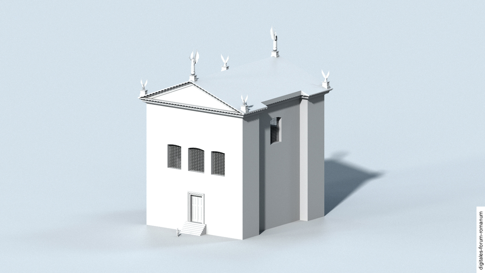 Diocletianischer Neubau der Curia Iulia / sog. Curia Diocletiani (nach 283 n.Chr.)