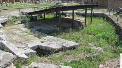 Lacus Curtius, heutiges Erscheinungsbild