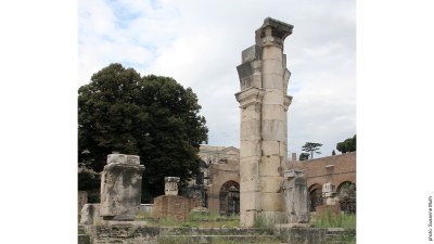 Basilica Iulia, heutiges Erscheinungsbild