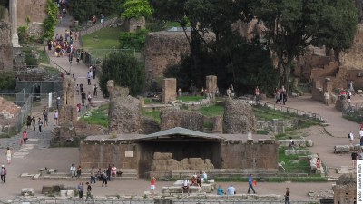 Caesartempel, heutiges Erscheinungsbild