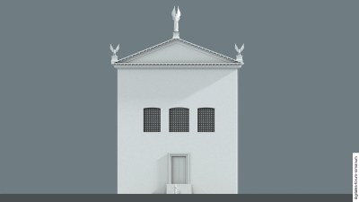Diocletianischer Neubau der Curia Iulia / sog. Curia Diocletiani (nach 283 n.Chr.)