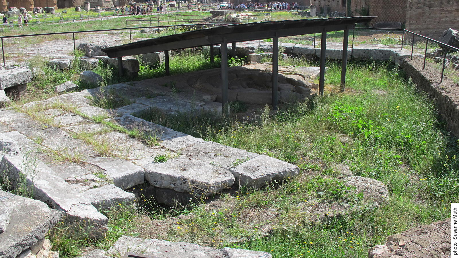 Lacus Curtius, heutiges Erscheinungsbild