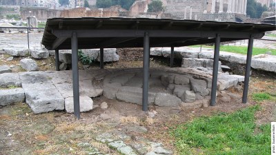 Lacus Curtius, heutiges Erscheinungsbild