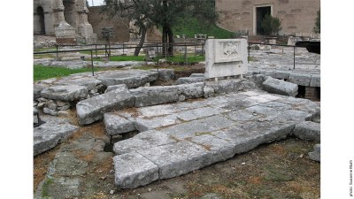 Lacus Curtius, heutiges Erscheinungsbild