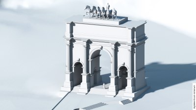 Septimius-Severus-Bogen (203 n.Chr.)
