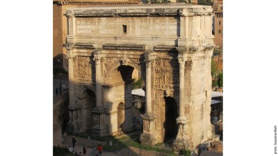 Septimius-Severus-Bogen, heutiges Erscheinungsbild