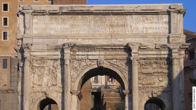 Septimius-Severus-Bogen, heutiges Erscheinungsbild
