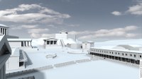 Forum zu Beginn der Späten Republik (um 200 v.Chr.), Blick von Südosten