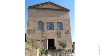 Curia Diocletiani, heutiges Erscheinungsbild