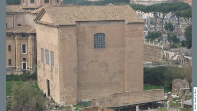 Curia Diocletiani, heutiges Erscheinungsbild