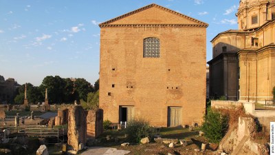 Curia Diocletiani, heutiges Erscheinungsbild
