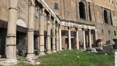 Porticus Deorum Consentium im Kontext der heutigen Ausgrabungsstätte