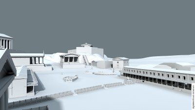 Tabernae zu Beginn der Späten Republik (um 200 v.Chr.), topographischer Kontext