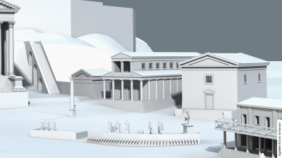 Basilica Porcia in der Späten Republik (um 100 v.Chr.), topographischer Kontext