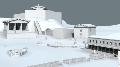 Comitium zu Beginn der Späten Republik (um 200 v.Chr.), topographischer Kontext