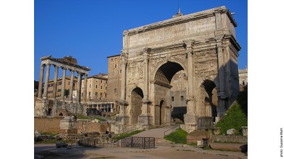Septimius-Severus-Bogen, heutiges Erscheinungsbild