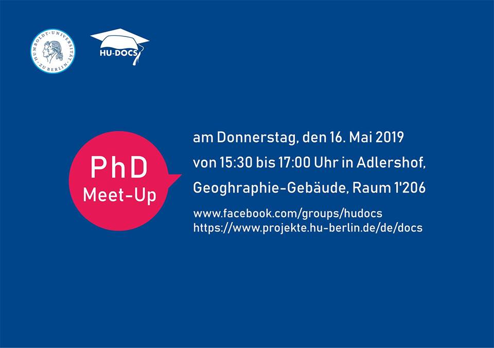 PhD Day 16 May