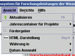Screenshot Ansicht