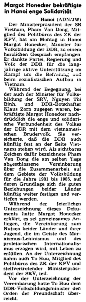 Junge Welt vom 2.12.1980