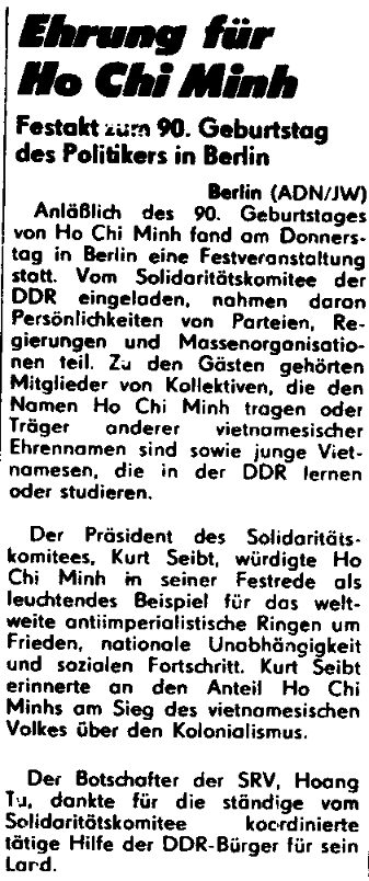 Junge Welt vom 16.5.1980