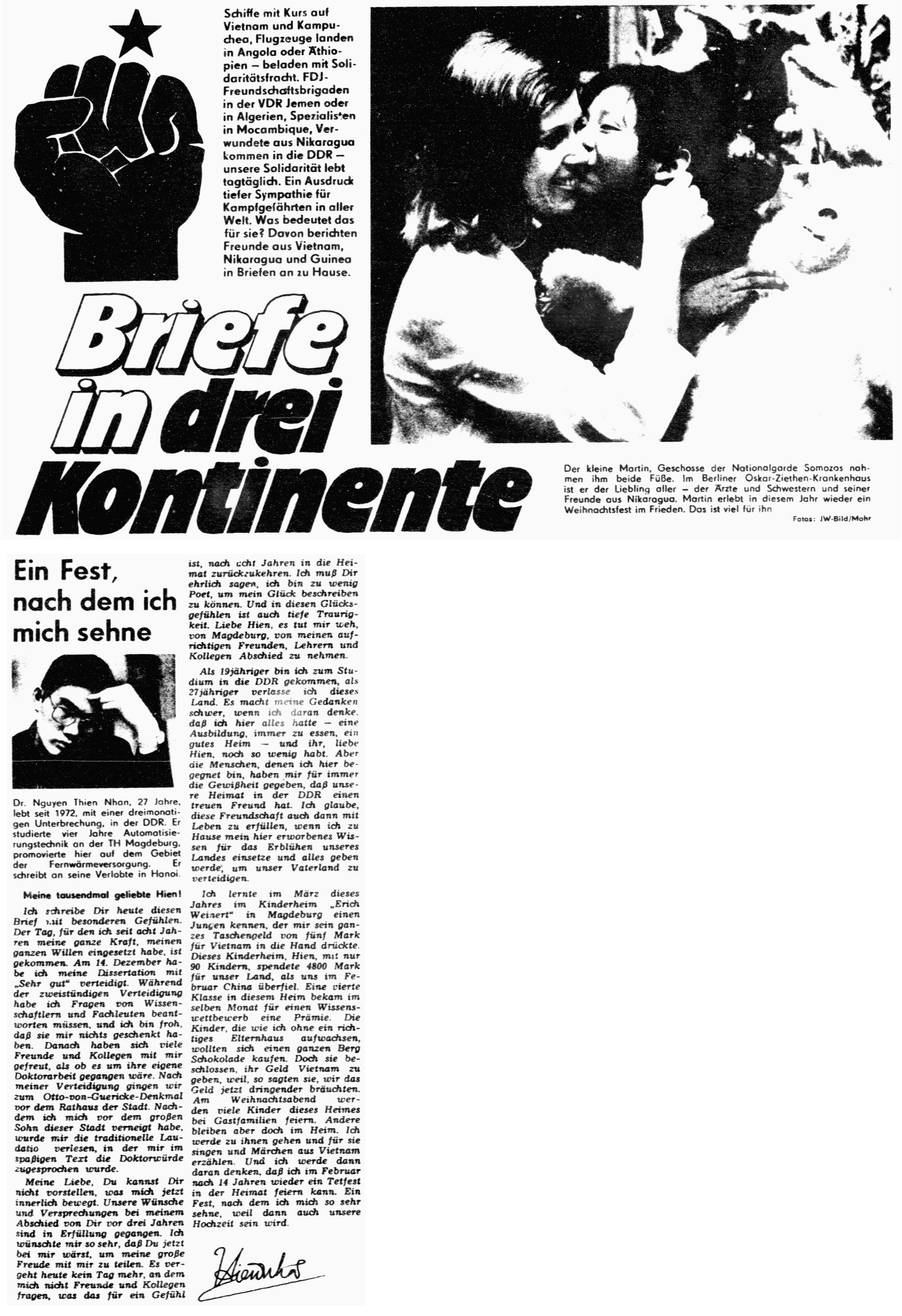 Junge Welt vom 24.12.1979