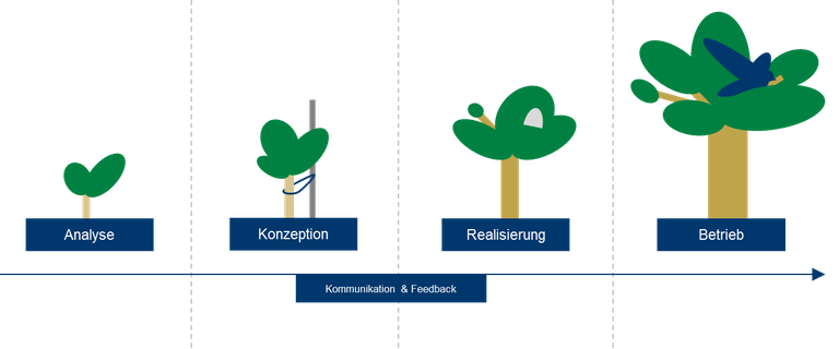 Projektaufbau Intranet