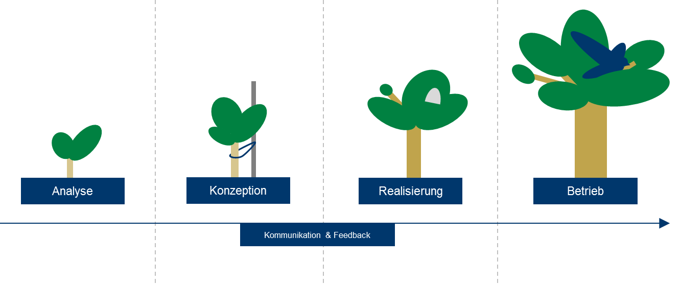 Projektaufbau Intranet