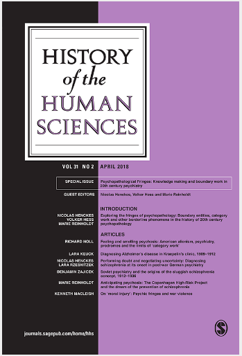 Psychopathological Fringes: Knowledge making and boundary work in 20th century psychiatry"